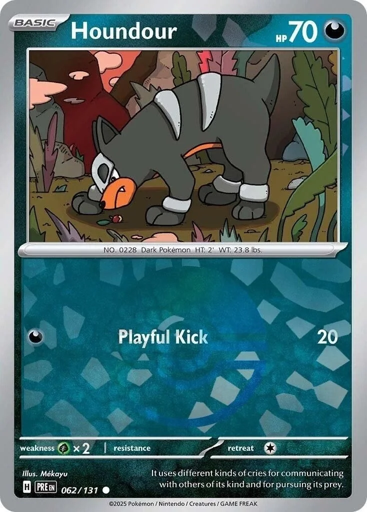 Houndour Pokeball Holo