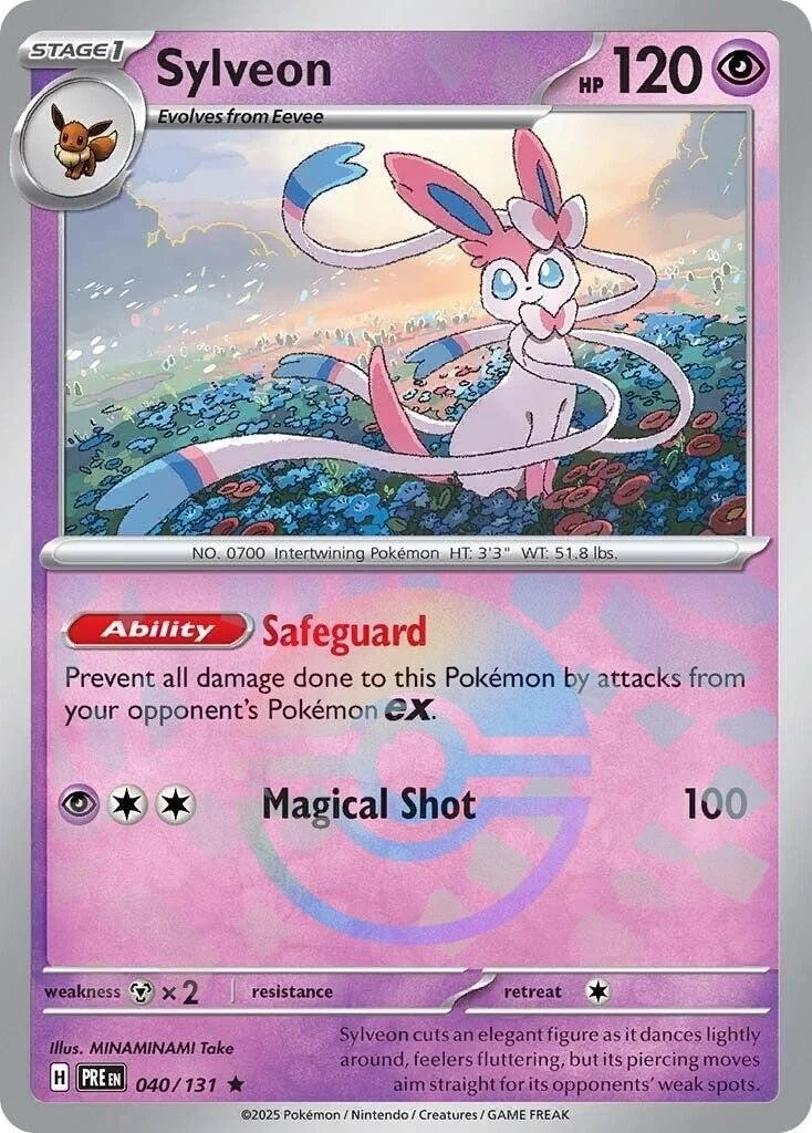 Sylveon [Poke Ball] Reverse Holo