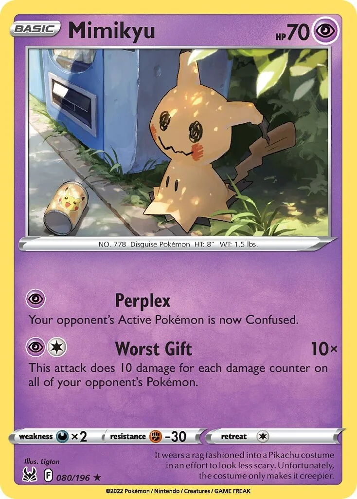 Mimikyu Reverse Holo