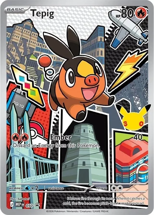 Tepig 50 Pokemon Promo