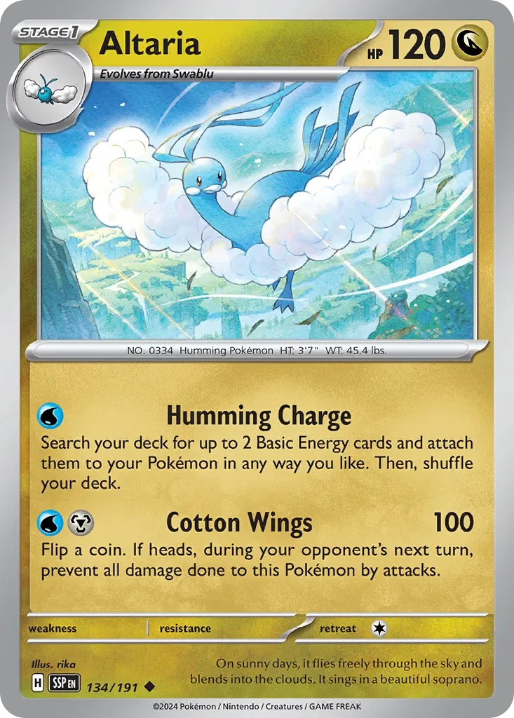 Altaria Reverse Holo
