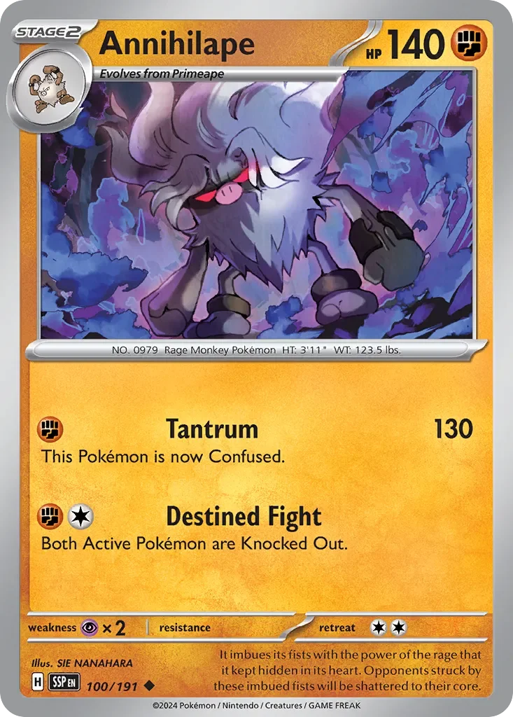Annihilape Reverse Holo