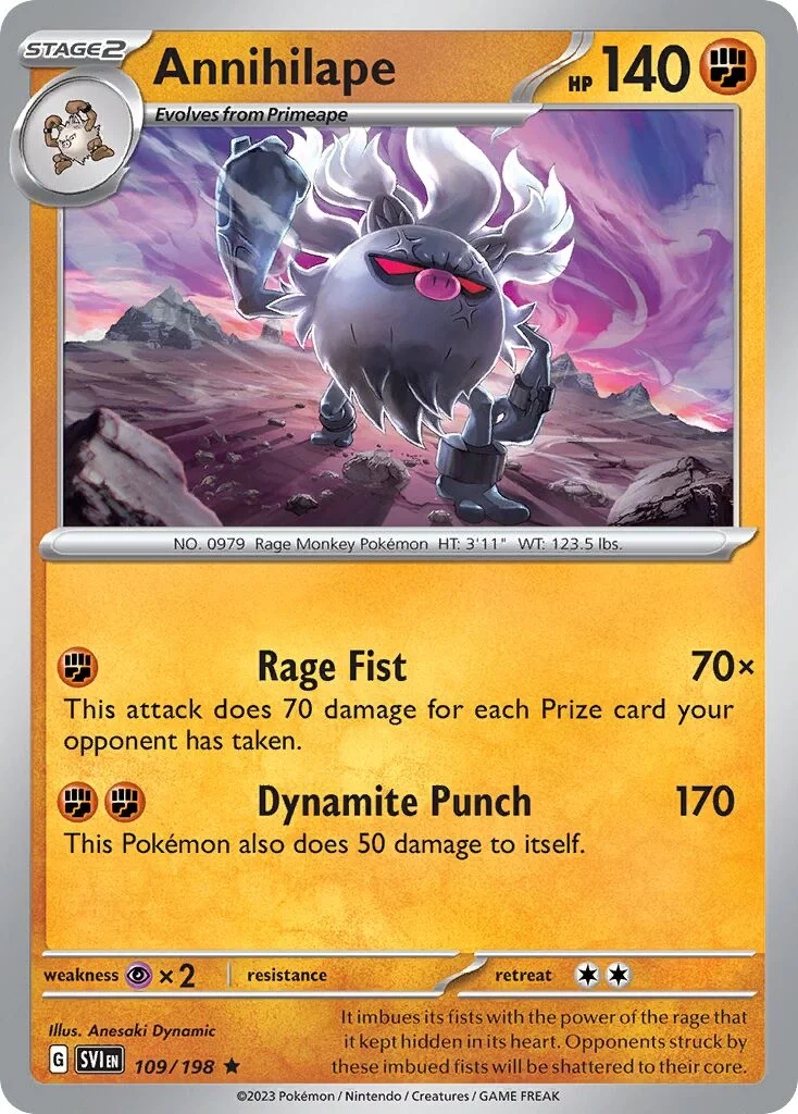 Annihilape Reverse Holo