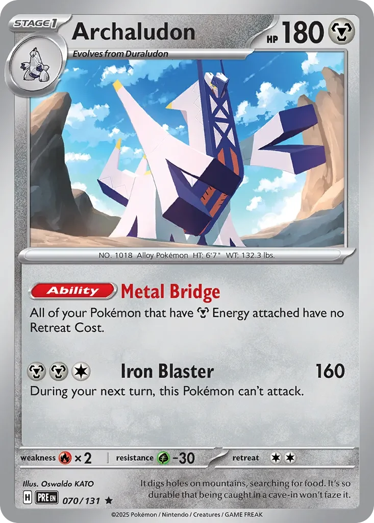 Archaludon Reverse Holo