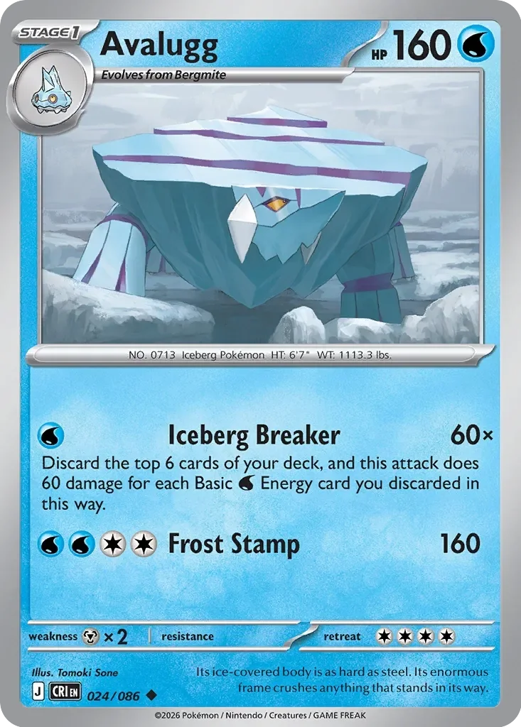 Avalugg Reverse Holo