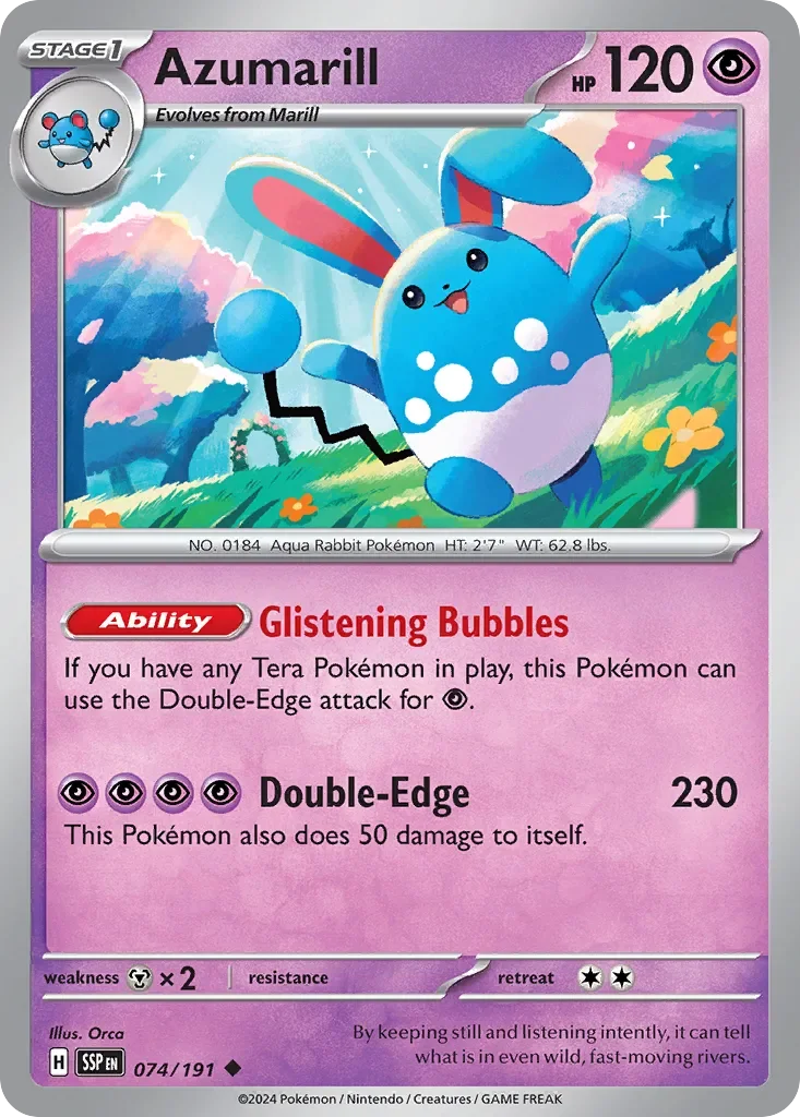 Azumarill Reverse Holo