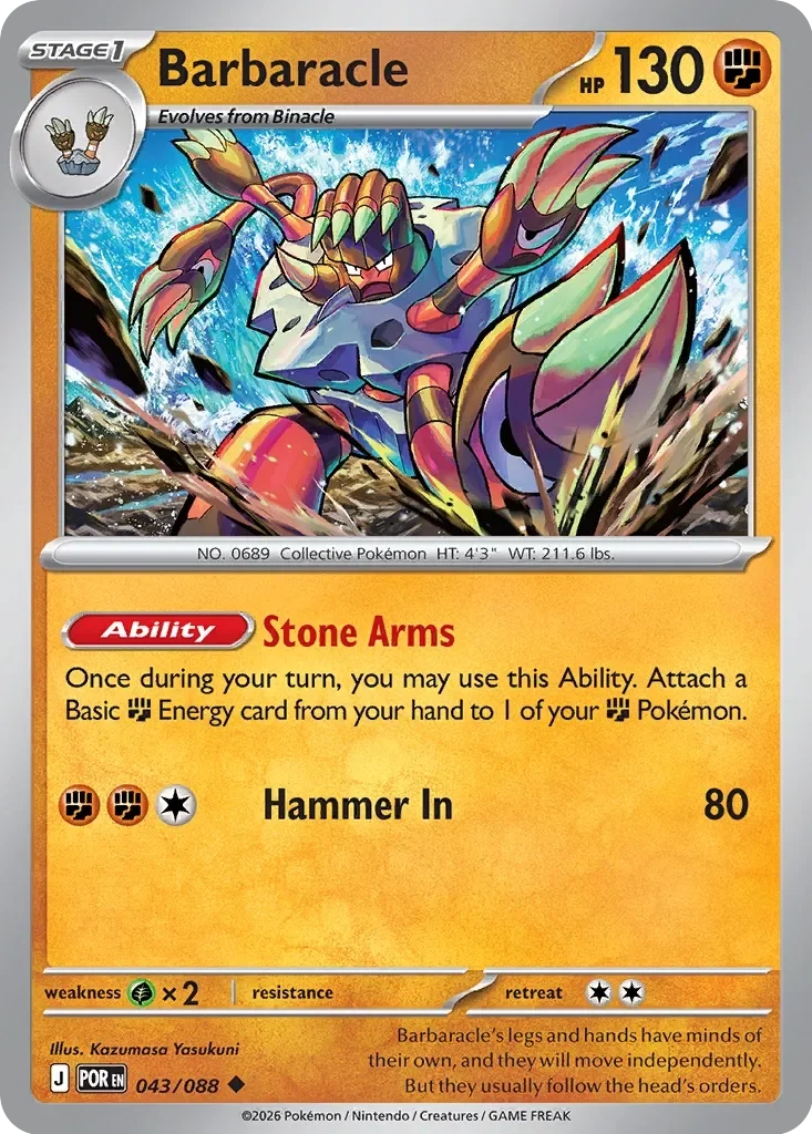 Barbaracle Reverse Holo
