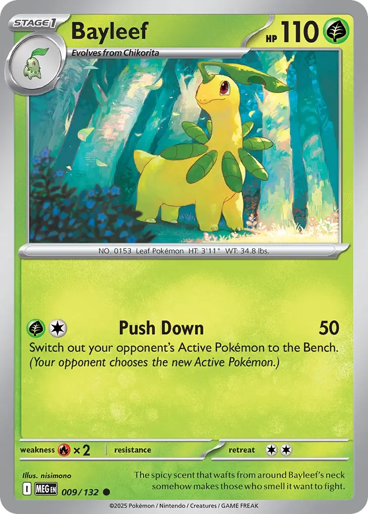Bayleef Reverse Holo