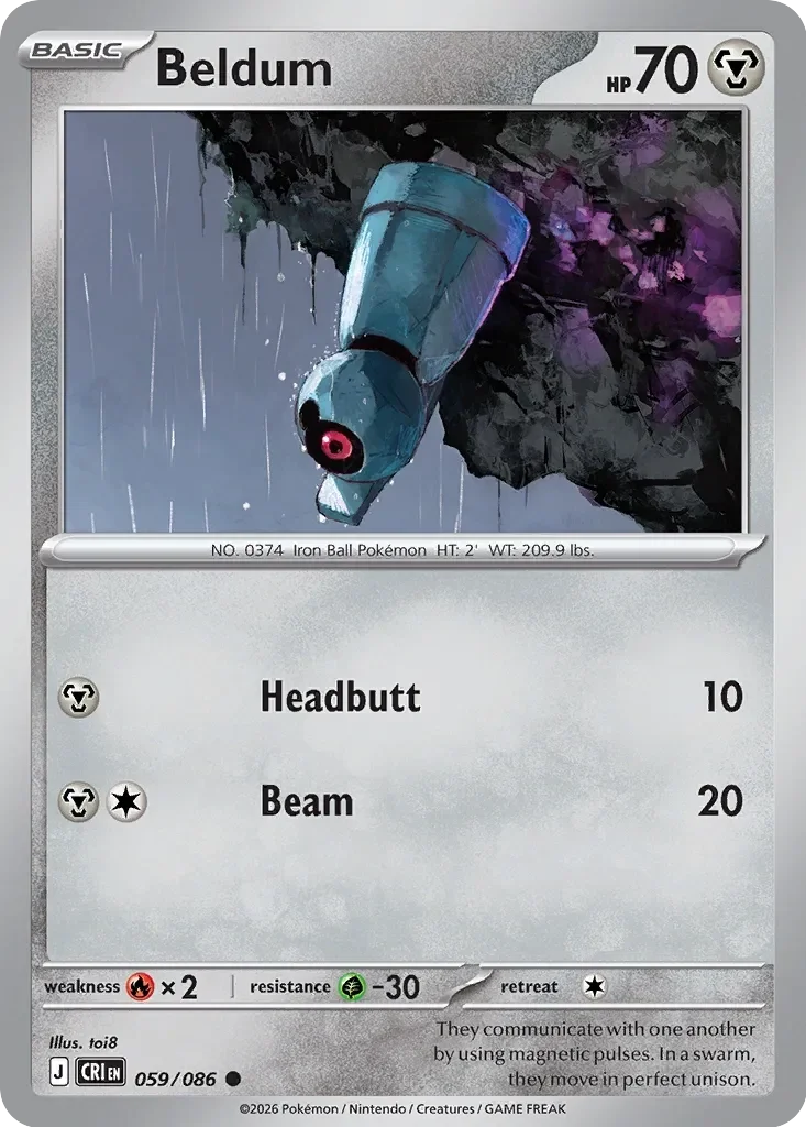 Beldum Reverse Holo