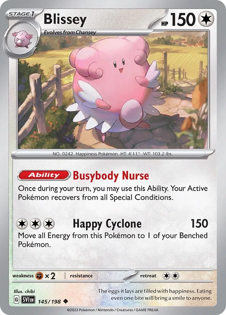 Blissey Reverse Holo