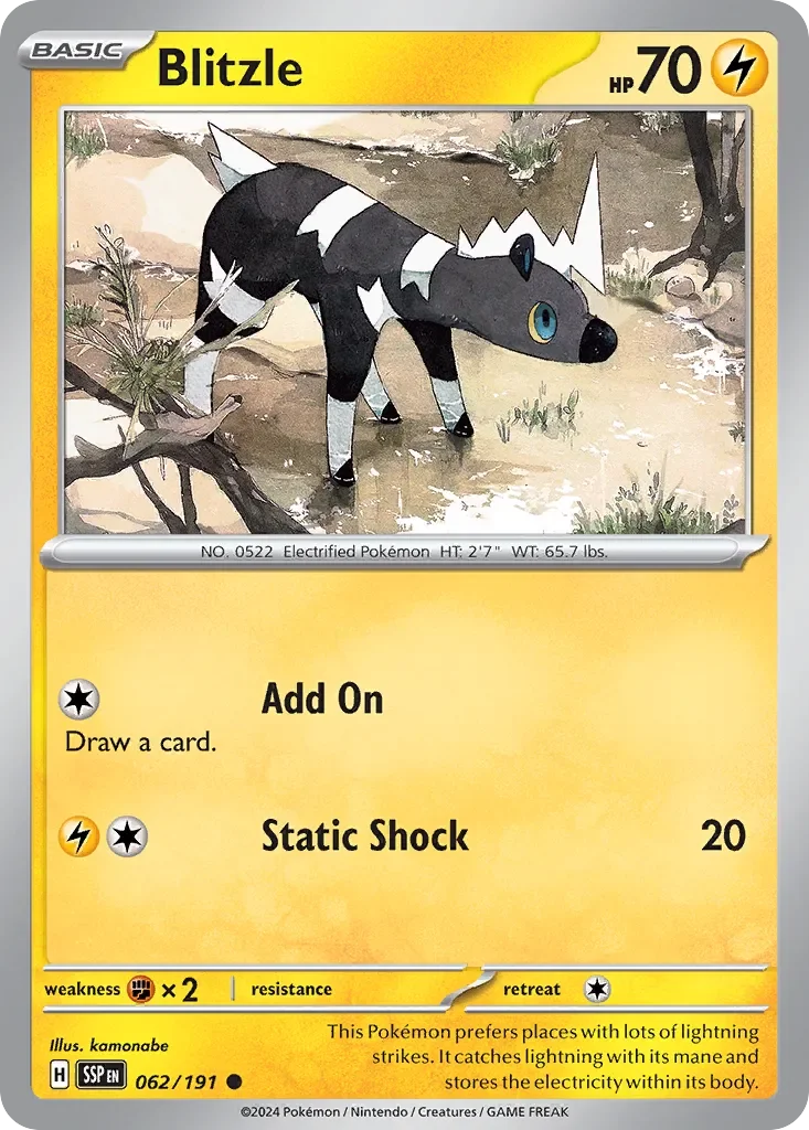 Blitzle Reverse Holo