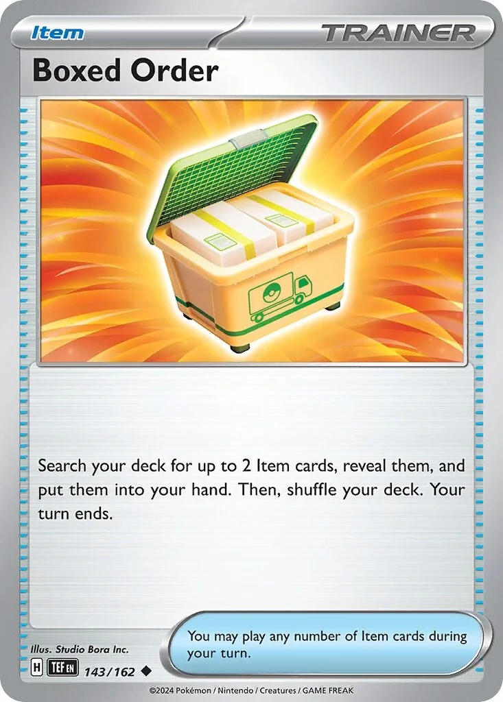 Boxed Order Reverse Holo