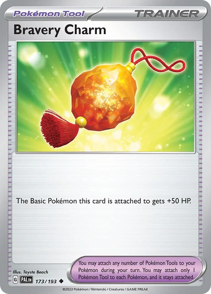 Bravery Charm Reverse Holo