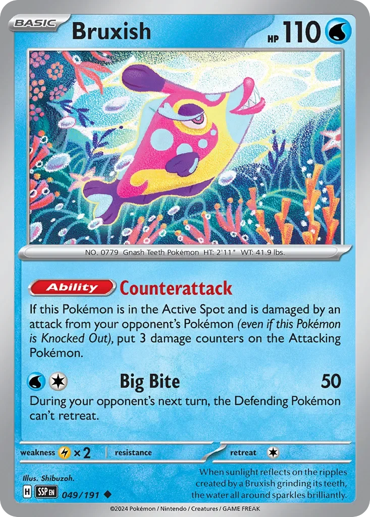 Bruxish Reverse Holo