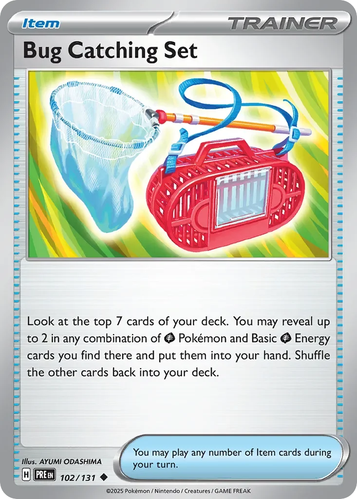 Bug Catching Set Reverse Holo