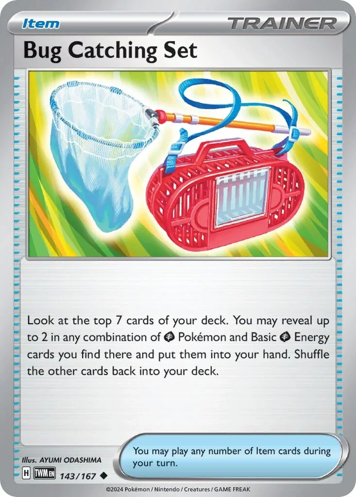 Bug Catching Set Reverse Holo