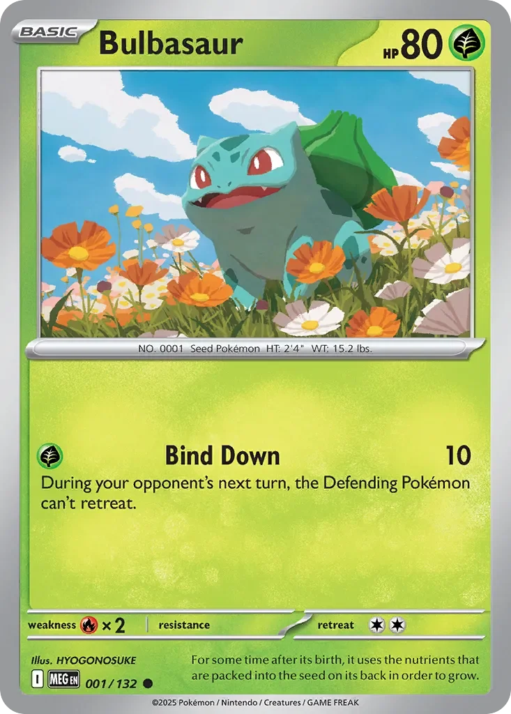 Bulbasaur Reverse Holo