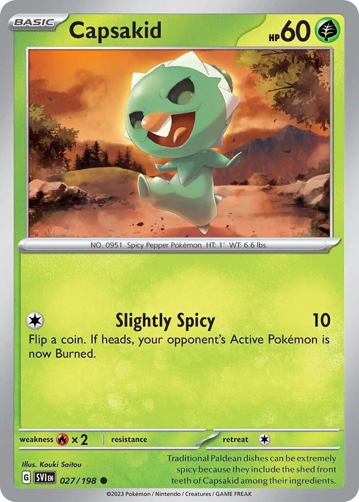 Capsakid Reverse Holo