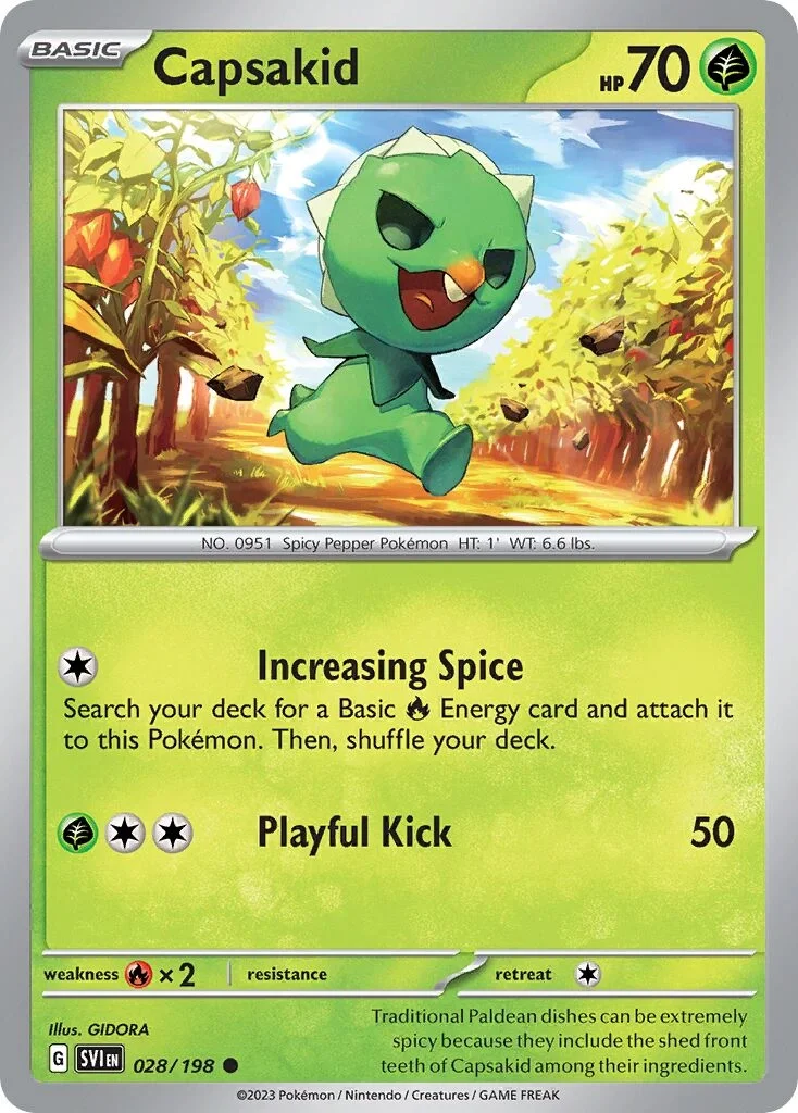 Capsakid Reverse Holo