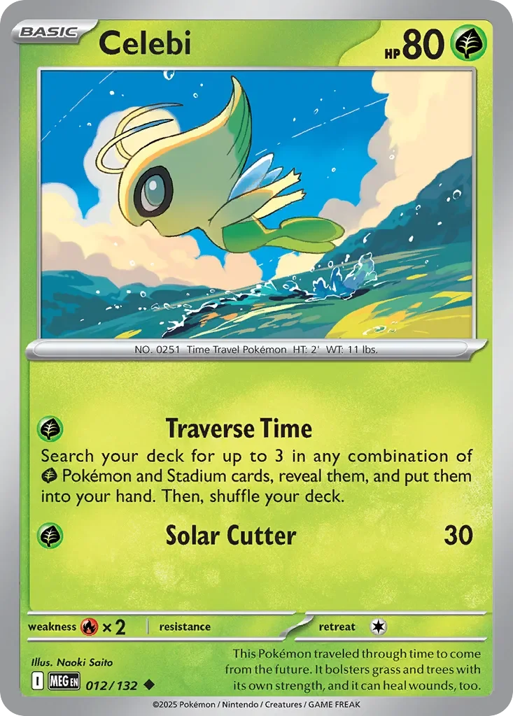 Celebi Reverse Holo