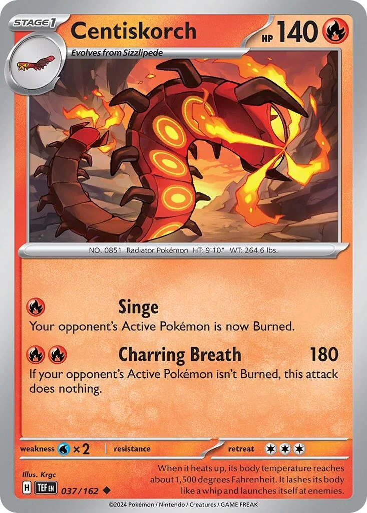 Centiskorch Reverse Holo