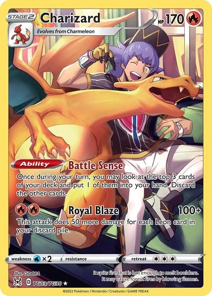 Charizard TG03-TG30 Lost Origin