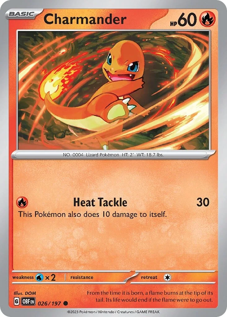 Charmander Reverse Holo
