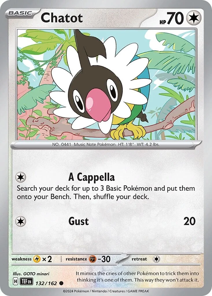 Chatot Reverse Holo