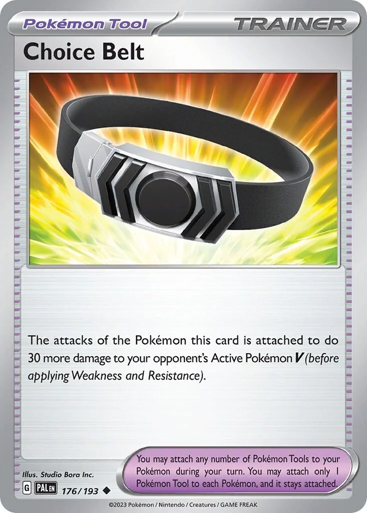 Choice Belt Reverse Holo