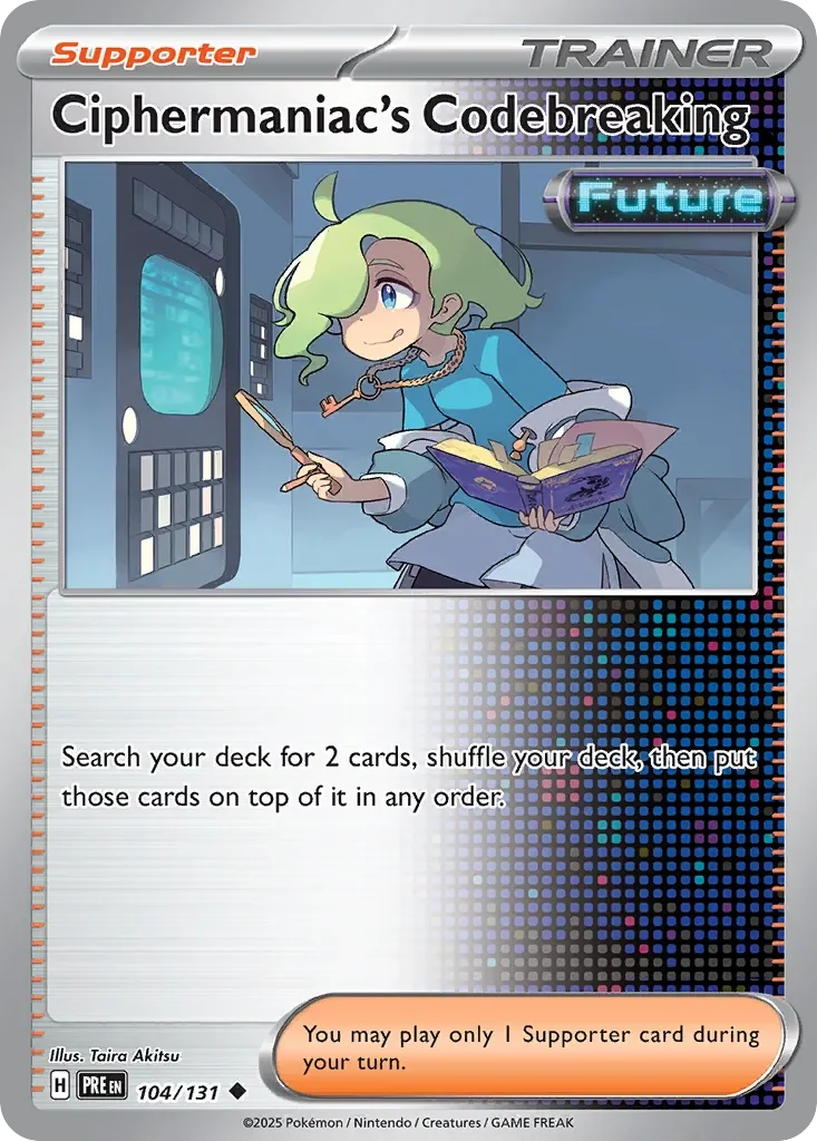 Ciphermaniac's Codebreaking Reverse Holo