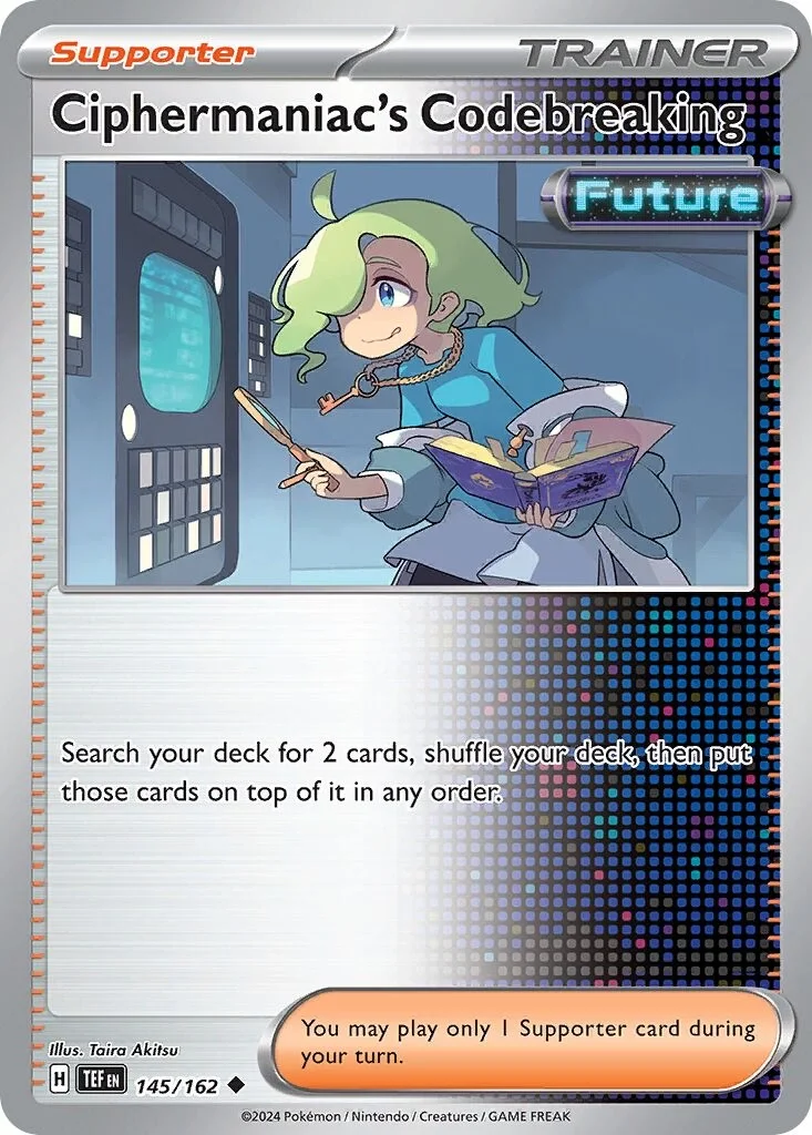 Ciphermaniac's Codebreaking Reverse Holo