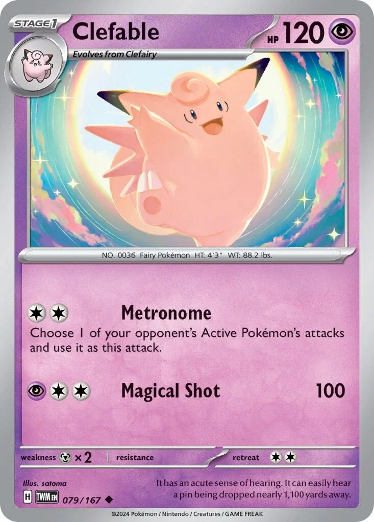 Clefable Reverse Holo