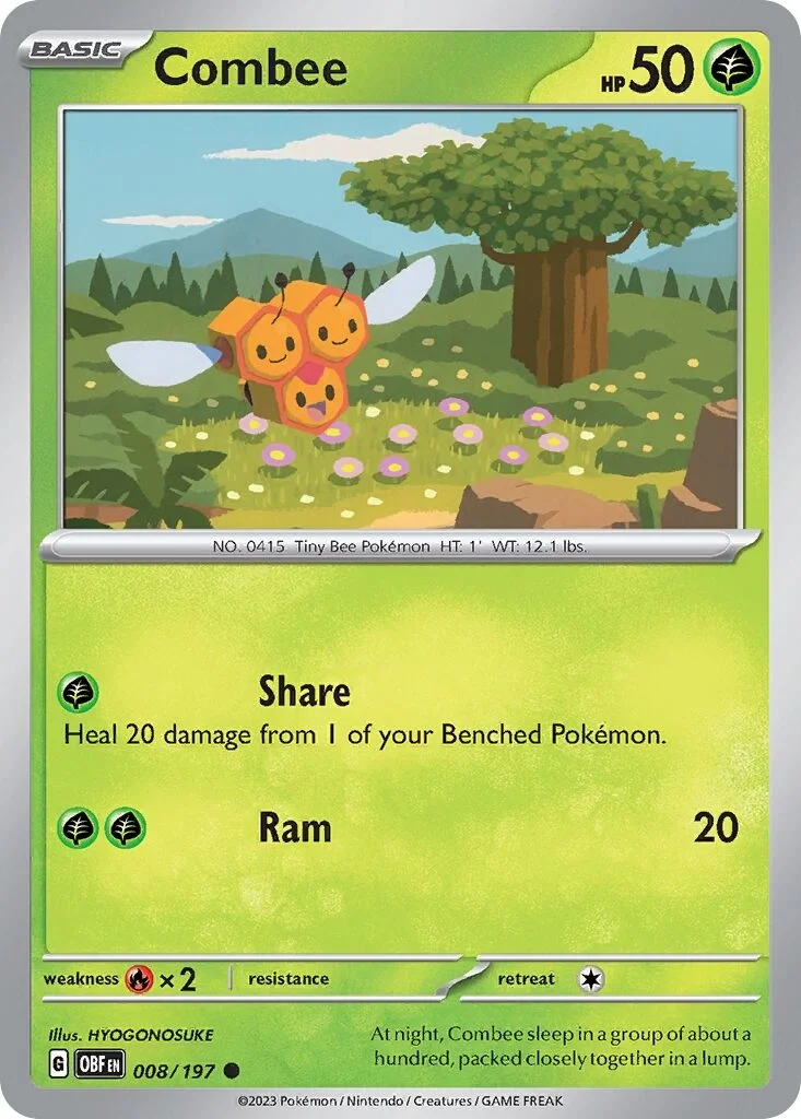 Combee Reverse Holo