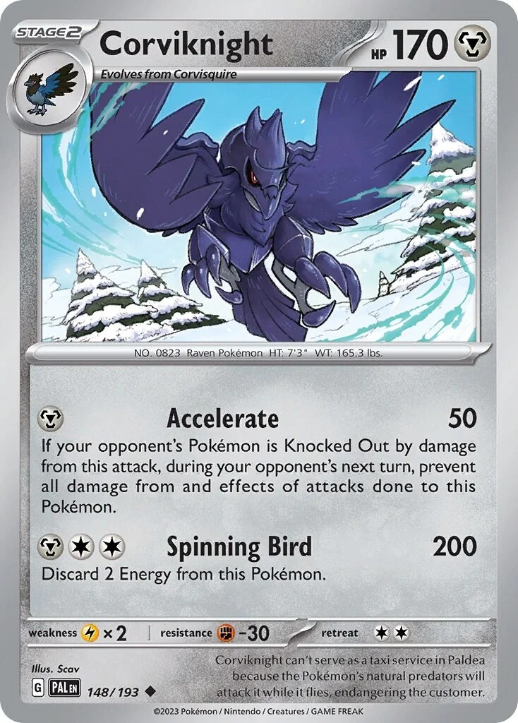 Corviknight Reverse Holo