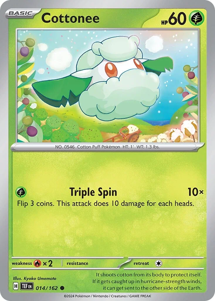 Cottonee Reverse Holo