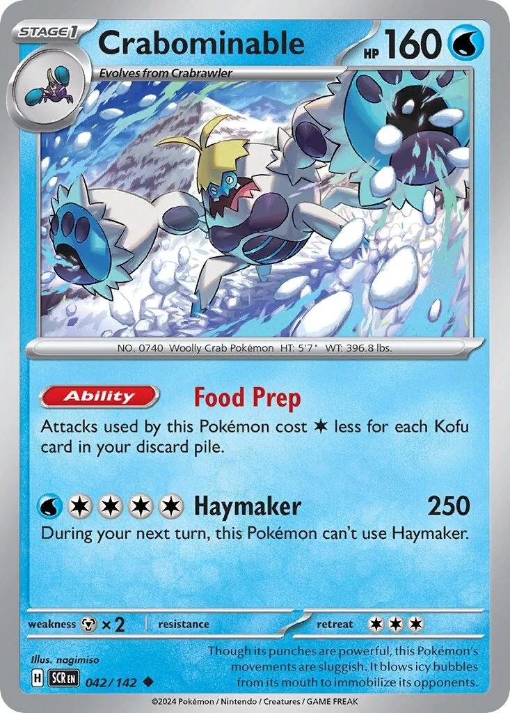 Crabominable Reverse Holo