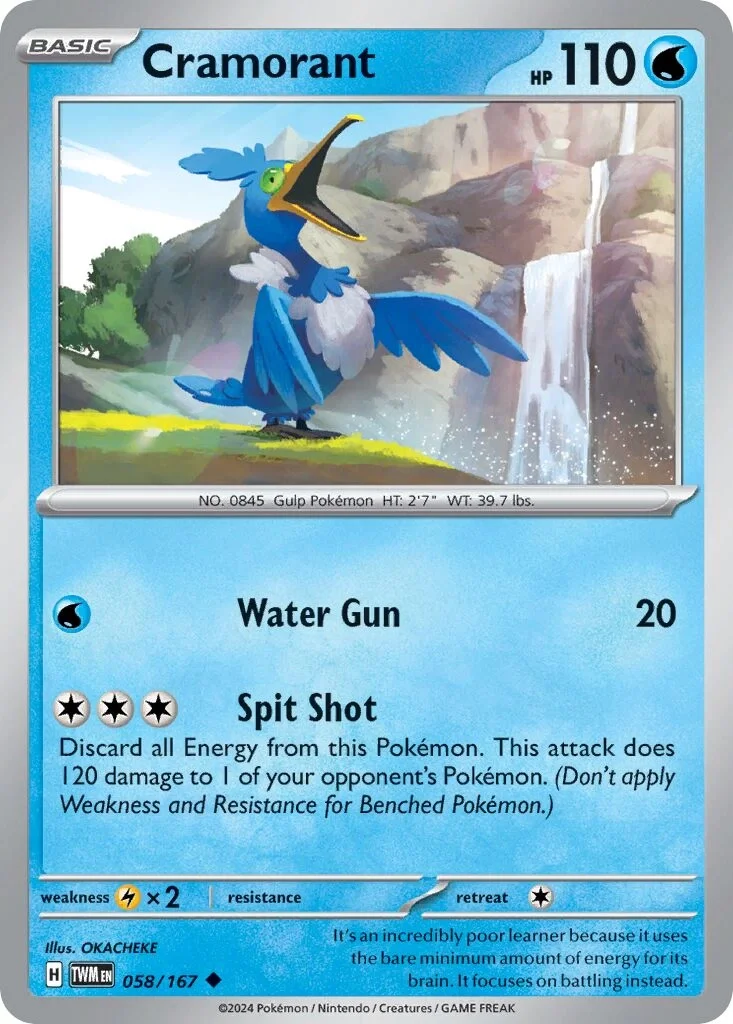 Cramorant Reverse Holo