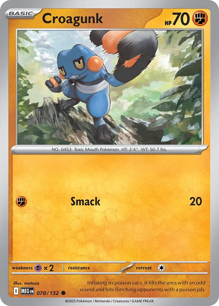 Croagunk Reverse Holo