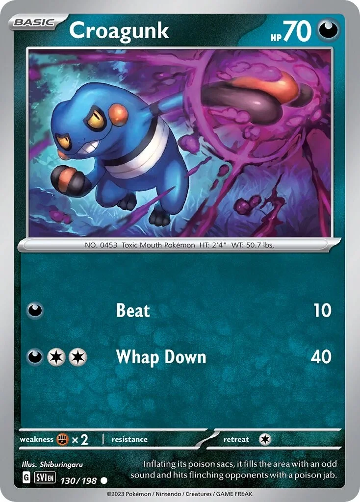 Croagunk Reverse Holo