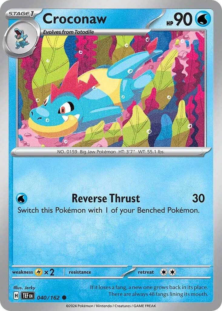 Croconaw Reverse Holo