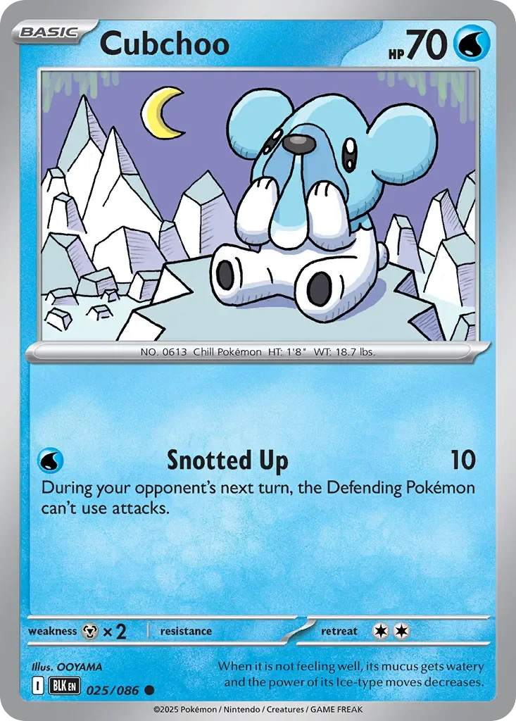 Cubchoo Reverse Holo