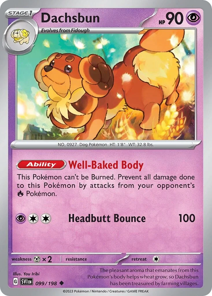Dachsbun Reverse Holo