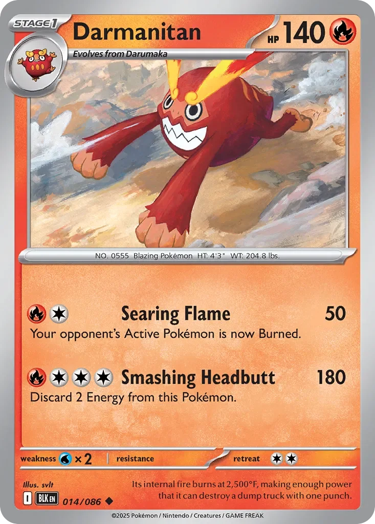 Darmanitan Reverse Holo