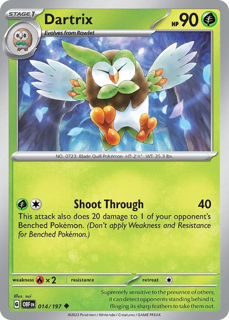 Dartrix Reverse Holo