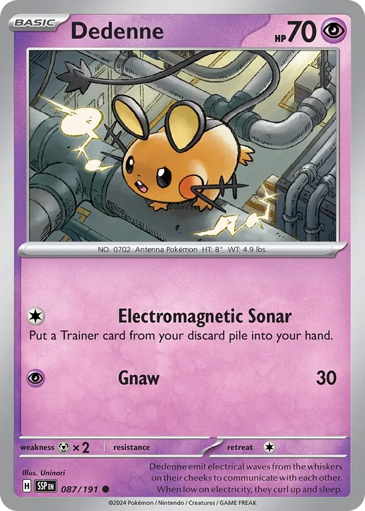 Dedenne Reverse Holo