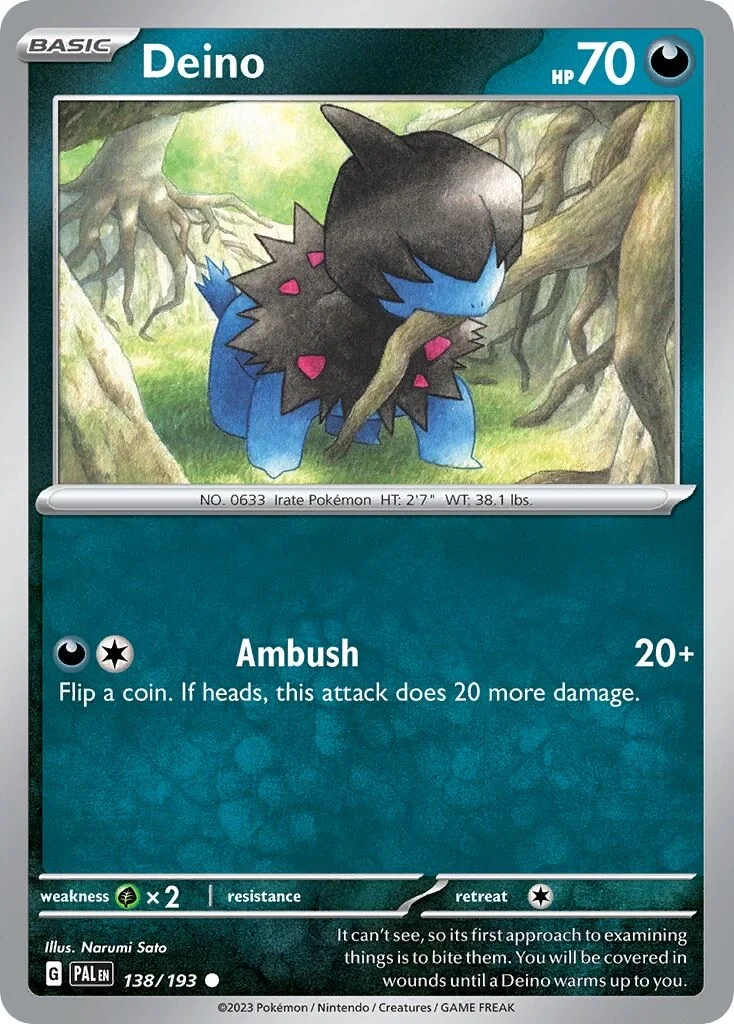 Deino Reverse Holo