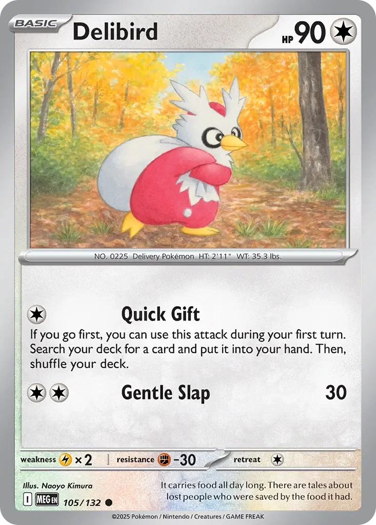 Delibird Reverse Holo