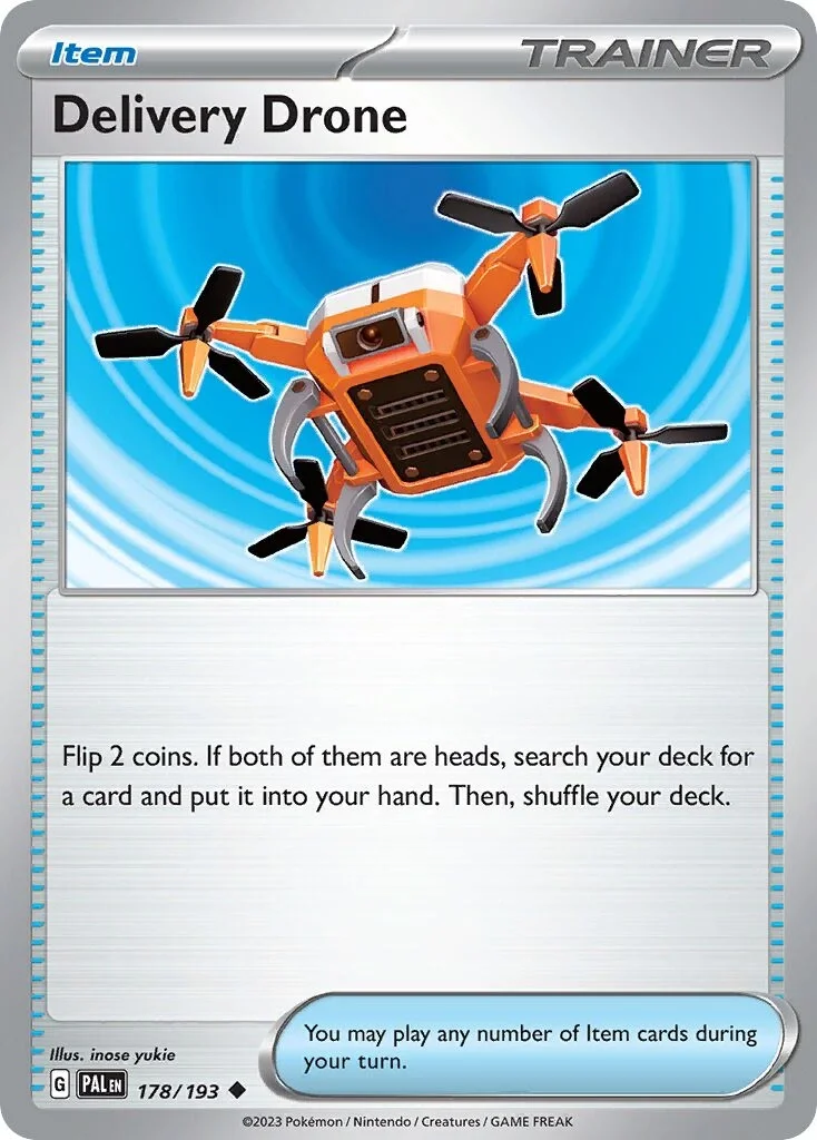 Delivery Drone Reverse Holo