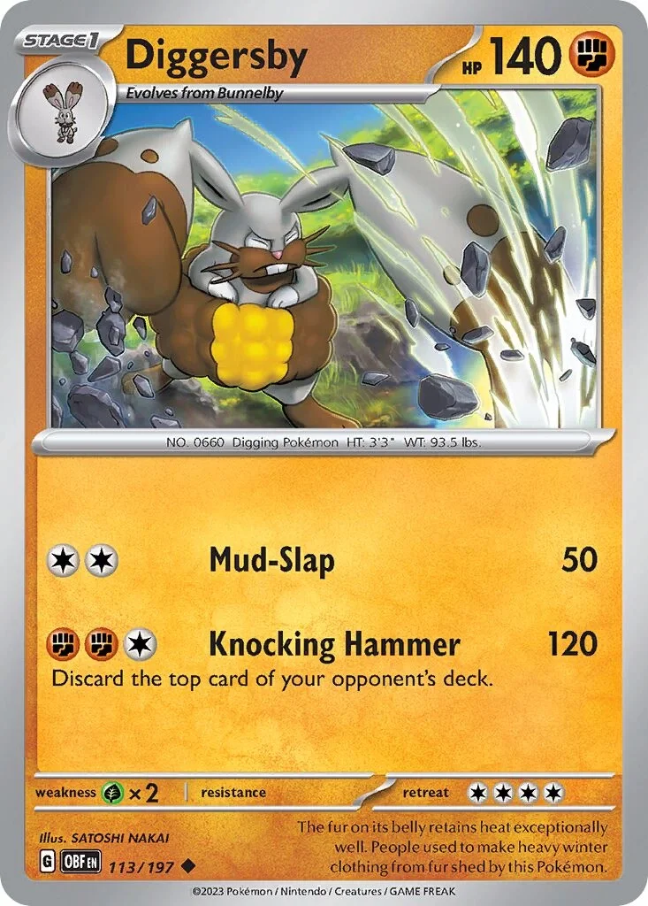 Diggersby Reverse Holo