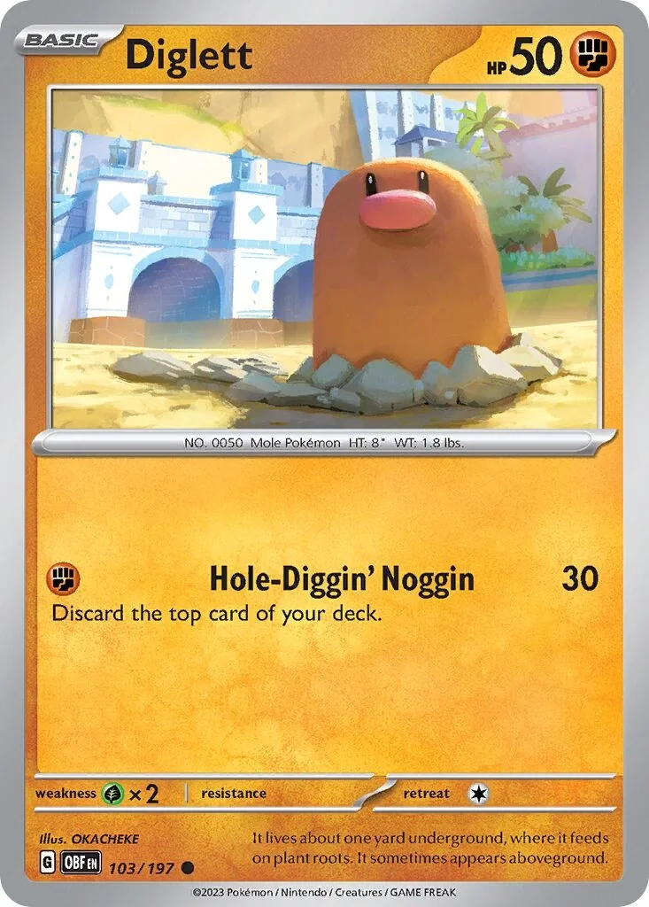 Diglett Reverse Holo